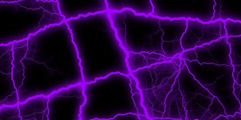 abstract lightning bolts against dark night sky electric storm natural phenomenon weather concept. Black marble texture and background for design pattern artwork. 