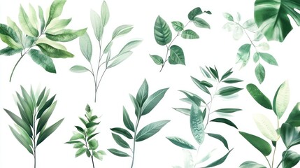Green Leaves Collection