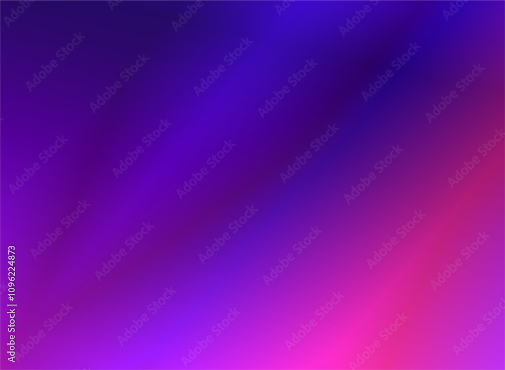 Fototapete abstract halftone pattern glowing light blue and pink purple on dark background with copy space. mod