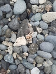 stones on the beach