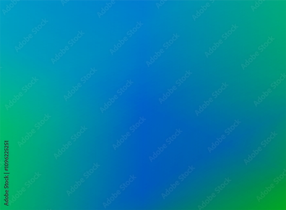 Poster abstract blurred blue green gradient colors background with dynamic effect. abstract play of light w