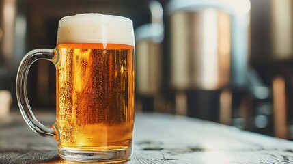 Refreshing beer experience at a local brewery highlighting fermentation and session brews in a cozy environment