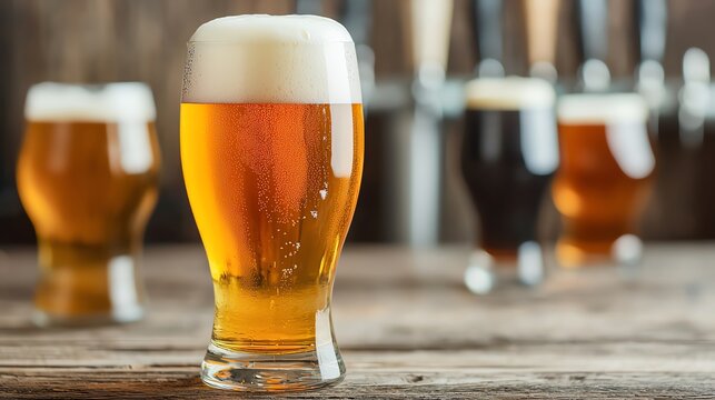 Refreshing brewery experience fermentation process and session beers at a local brewery rustic setting informative viewpoint