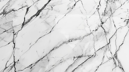 Fototapeta premium Detailed and realistic white marble texture background with soft gray veining, ideal for interior design mockups and modern themed projects.