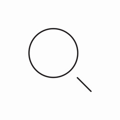 search magnifier icon sign vector