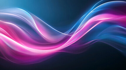 Fototapeta premium Vibrant Abstract Neon Lights: Dynamic Patterns on a Black Background for a Modern Aesthetic Experience