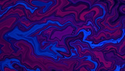 Dynamic Maroon, Midnight Blue, and Azure Abstract for Desktop Wallpapers