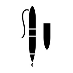 Pen icon in filled style