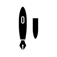 Pen icon in filled style