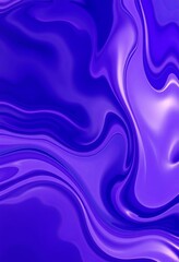 Obraz premium Swirling violets and deep blues abstract for widescreen backgrounds