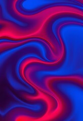 Crimson and Cobalt Cosmic Swirls for Digital Backgrounds and Wallpapers
