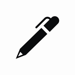 pen writing icon sign vector