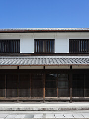 土山宿問屋宅跡　東海道土山宿の町並み（滋賀県甲賀市土山）