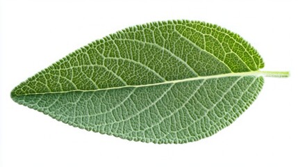 Obraz premium Close-up of a Sage Leaf