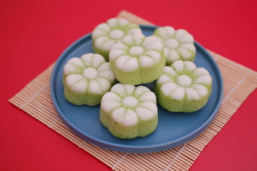 Kue Putu Ayu is one of the traditional wet cakes that have a soft texture. 