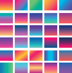 Naklejka premium Color Palette. Color Chart. Print Test Page. Color Codes. RGB, HEX HTML. Vector color