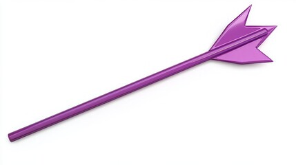 Elegant Purple Arrow Graphic Design