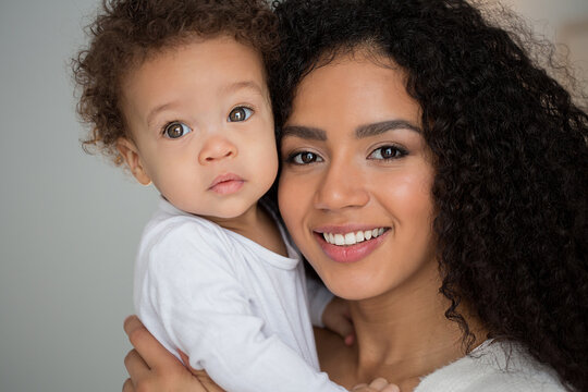 Love of a mother and child, baby. Family at home. Lifestyle