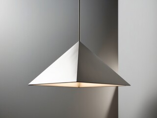 Inverted Pyramid Light Fixture Upside down pyramid design with m.