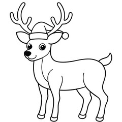 Santa Claus and Reindeer Adventures Coloring Pages: Holiday Fun for Kids