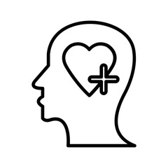 Positive Love Vector Icon