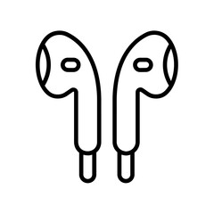 Earbuds Vector Icon