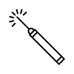 Laser Pointer Vector Icon