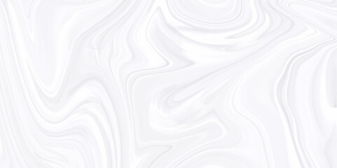 Seamless pattern with liquid and fluid marble texture, white and gray paint, mix colors, abstract background.