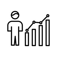 HR Analytics Vector Icon