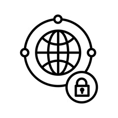 Virtual Private Network Vector Icon