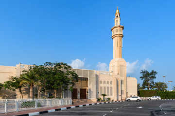 Tranquil Mosque in Abu Dhabi