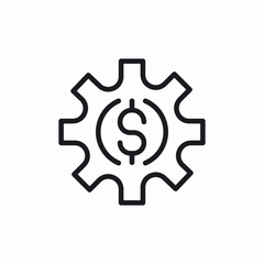 money management icon sign vector