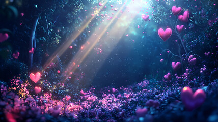 Magical Heart Forest