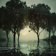 Digital Forest Landscape