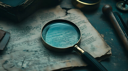 Antique Magnifying Glass