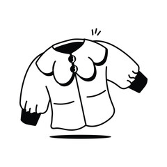 Womens sweater, unique icon of blouse