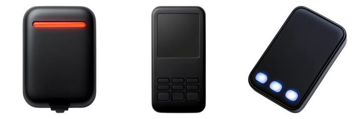 Register and complete signup verification to start concept. Three sleek black electronic devices .