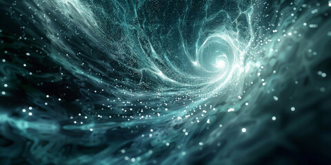 Glowing Light in the Dark Night
