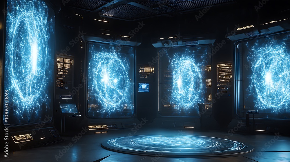 Poster a high-tech physics observatory with augmented reality tools for exploring cosmic microwave backgrou