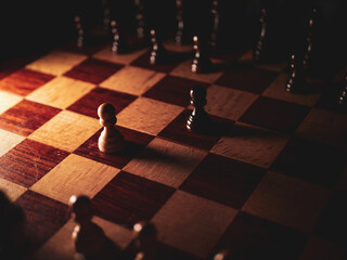 chess schachbrett bauer