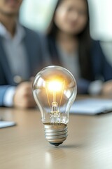 Dynamic team brainstorming session igniting innovative ideas for business growth