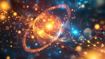 The discovery of subatomic particles like protons, neutrons, and electrons