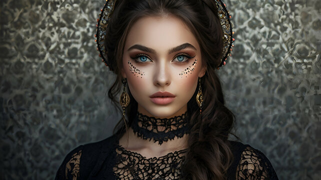 beautiful girls voody design, exotic fashion, african inspired fashion, bold fashion, edgy fashion, cribbean inspired fashion, unique beauty look, bold beauty trend