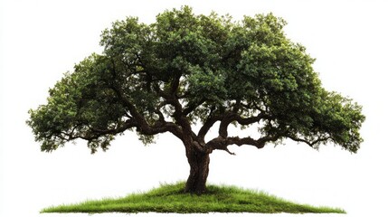 Majestic Tree in Lush Green Landscape