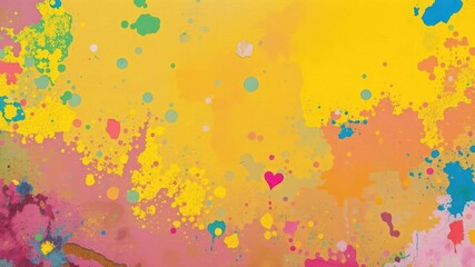 Obraz premium Abstract background of textured paint in vibrant colors, surface, design
