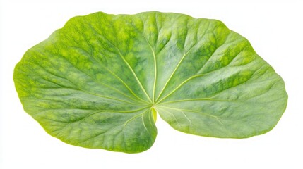 Obraz premium Close-up of a Lush Green Leaf