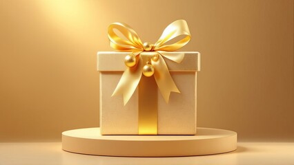 Sleek gift box silhouette, ready to hold a treasure.