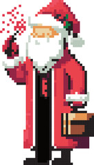 Pixel Santa's Magic
