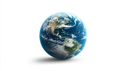 Fototapeta premium Earth Globe - A breathtaking view of our planet