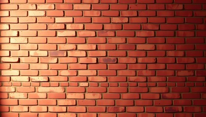 Obraz premium A brick wall with a brown. Brick wall background